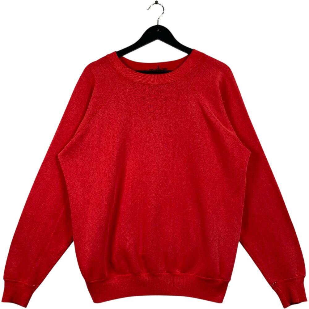 Vintage Blank Red Crewneck XL